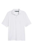 Men's Bobby Jones Liquid Cotton Stretch Jersey Polo - White
