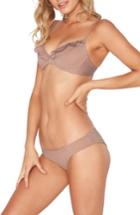 Women's L Space Priscilla Metallic Underwire Bikini Top