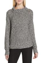 Women's Eileen Fisher Organic Cotton & Cashmere Sweater, Size - Black
