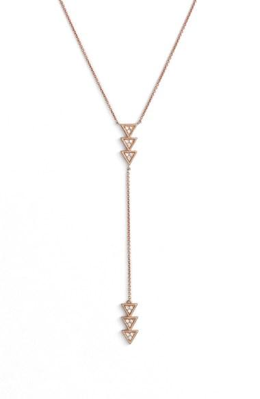 Women's Dana Rebecca Designs 'emily Sarah' Triangle Y-necklace