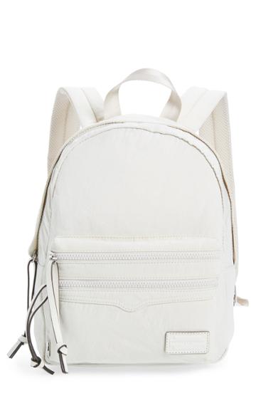 Rebecca Minkoff Nylon Backpack - White