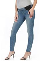 Women's Paige Verdugo Ankle Skinny Maternity Jeans - Blue