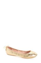 Women's Kate Spade New York Globe Foldable Ballet Flat M - Metallic