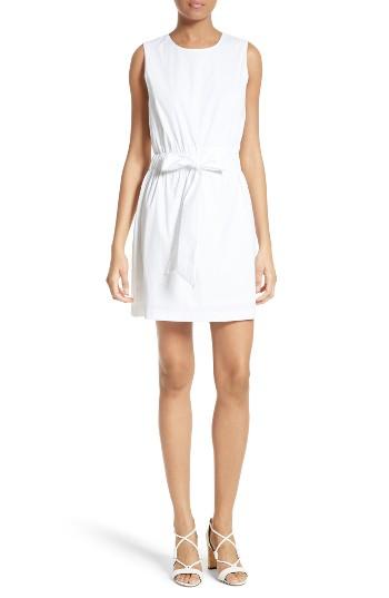 Women's Milly Ana Stretch Poplin A-line Dress