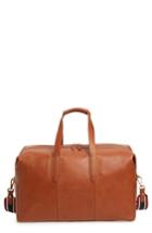 Men's J.crew Oar Stripe Weekend Bag - Brown