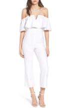 Women's Leith Strapless Off The Shoulder Jumpsuit - White