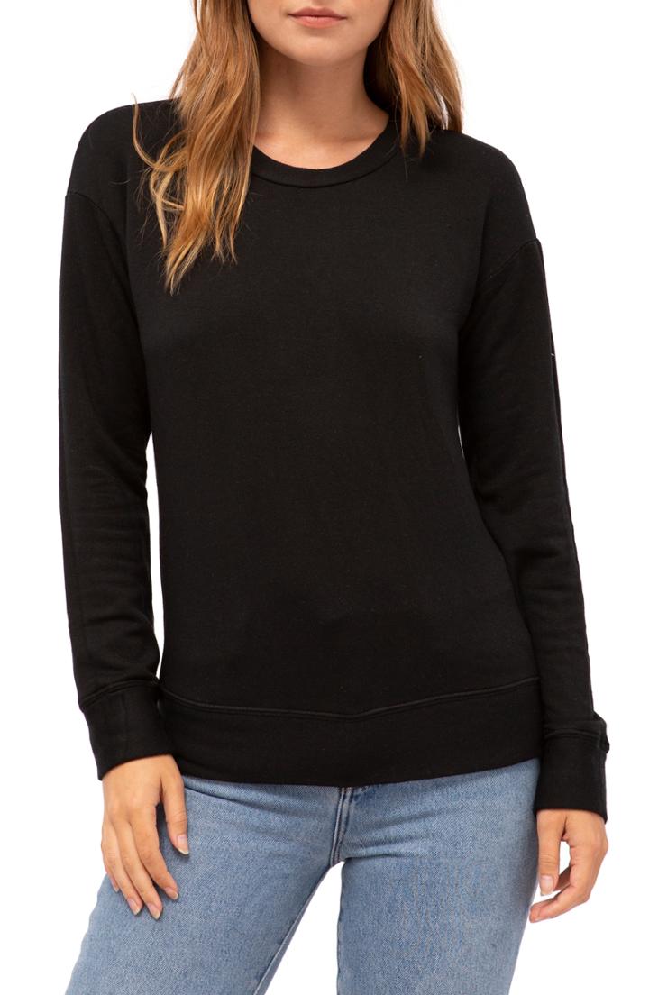 Women's Stateside Fleece Pullover - Black
