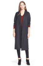 Women's Ayr 'the Robe' Wool Maxi Coat - Grey