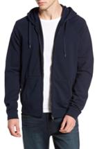 Men's Frame French Terry Zip Hoodie - Blue