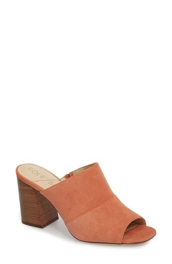 Women's Sole Society Joannah Mule .5 M - Pink