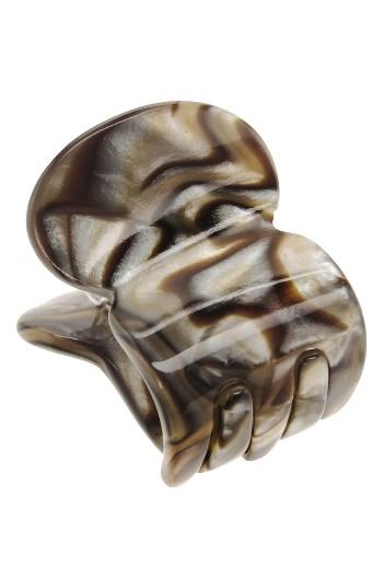 France Luxe Mini Oval Jaw Clip, Size - Metallic