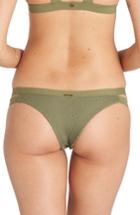 Women's Billabong Meshin With You Isla Bikini Bottoms - Green