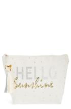 Shiraleah Hello Sunshine Sequin Cosmetic Pouch, Size - Multi