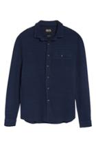 Men's Native Youth Knit Sport Shirt - Blue