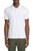 Men's Wings + Horns Short Sleeve Polo Shirt - White