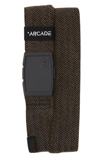 Men's Arcade Hemingway Belt, Size - Black/ Brown