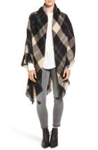 Women's Treasure & Bond Plaid Blanket Wrap
