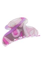 France Luxe 'couture' Jaw Clip, Size - Pink