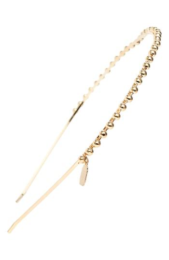 Tasha Ball Metal Headband, Size - Metallic