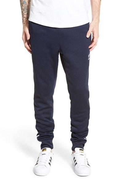 Men's Adidas Originals 'superstar' Track Pants - Blue