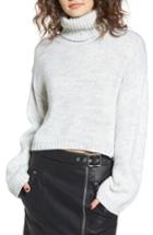 Women's Obey Skelter Turtleneck Sweater - Grey