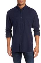 Men's Billy Reid Randall Slim Fit Two-pocket Shirt - Blue