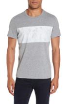 Men's Jason Scott Distressed Print T-shirt - Grey