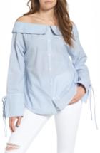 Women's Bp. Portrait Collar Cotton Top