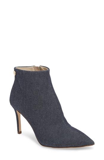 Women's Louise Et Cie Sonya Pointy Toe Bootie M - Blue