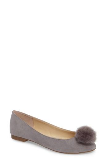Women's Charles By Charles David Danni Flat .5 M - Grey