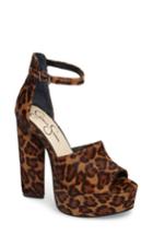 Women's Jessica Simpson Elin Platform Sandal M - Brown