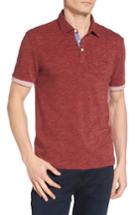 Men's Original Penguin Slub Jersey Polo, Size - Red