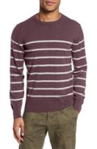 Men's Eleventy Cashmere Crewneck Sweater, Size - Purple