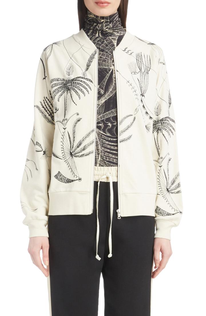 Women's Dries Van Noten Zip Front Sweatshirt