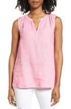 Women's Vineyard Vines Chambray Linen Top - Pink