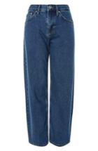 Women's Topshop Boutique Blue '90s Baggy Fit Jeans Us (fits Like 0) X - Blue