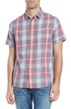 Men's Grayers Reynolds Short Sleeve Sport Shirt - Red