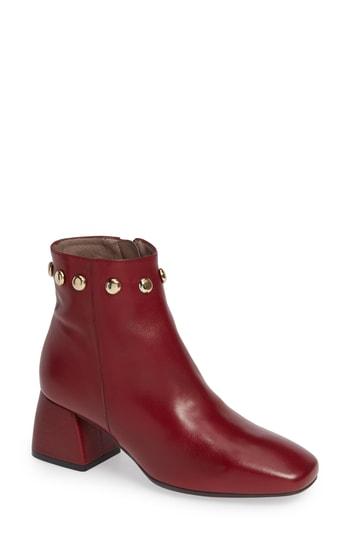Women's Wonders Block Heel Ankle Bootie Us / 35eu - Red