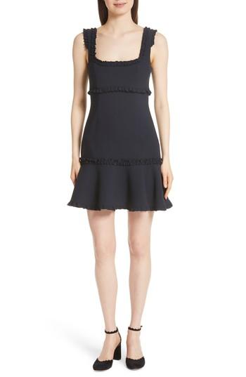 Women's Cinq A Sept Ana Ruffle Tier Dress - Blue