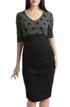 Women's Kimi And Kai 'farrah' Maternity Body-con Dress