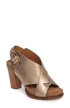 Women's Sofft Cambria Platform Sandal M - Metallic