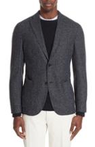 Men's Boglioli Trim Fit Tweed Wool Blend Blazer