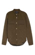 Men's Scotch & Soda Quilted Shirt Jacket - Green