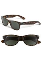 Women's Ray-ban Small New Wayfarer 52mm Sunglasses - Dark Tortoise