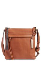 Vince Camuto Felax Leather Crossbody Bag - Brown