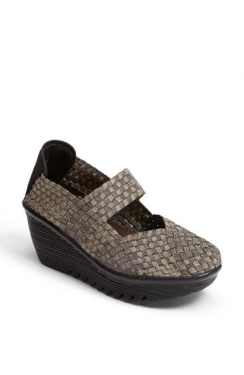 Women's Bernie Mev. 'lulia' Wedge Us / 37eu - Metallic