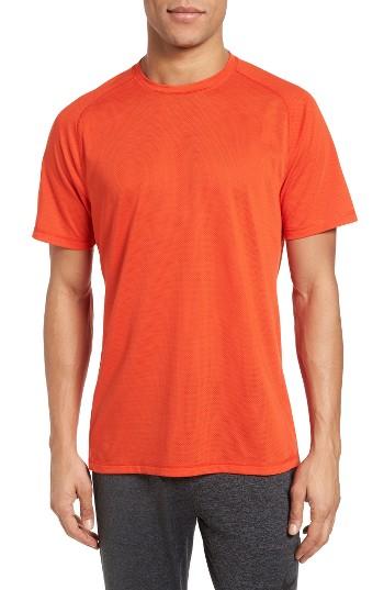 Men's Zella Celsian Mesh T-shirt - Orange