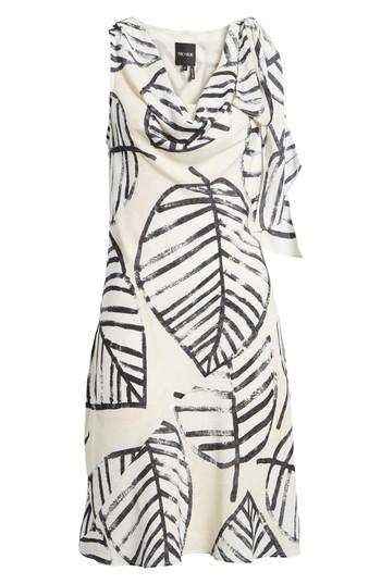 Women's Nic+zoe Etched Leaves Tie Dress