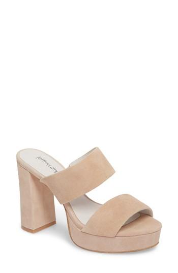 Women's Jeffrey Campbell Adriana Double Band Platform Sandal M - Pink