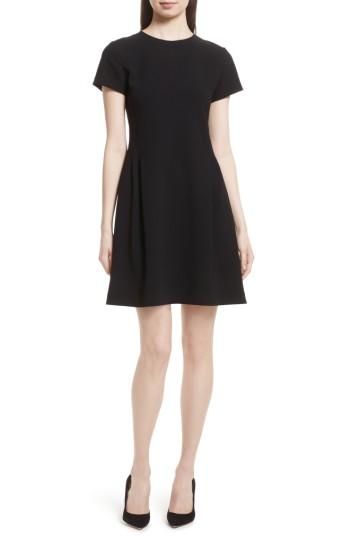Women's Theory Corset Admiral Crepe T-shirt Dress - Black